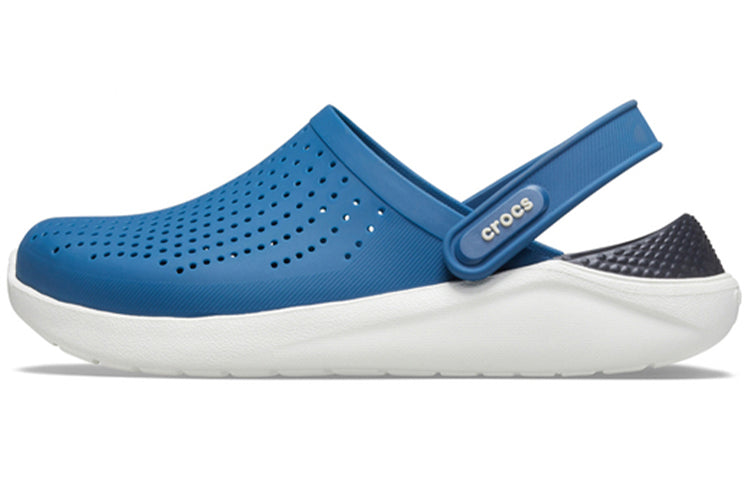 Crocs LiteRide Flash Shoes Blue Unisex Sandals 204592-4SB