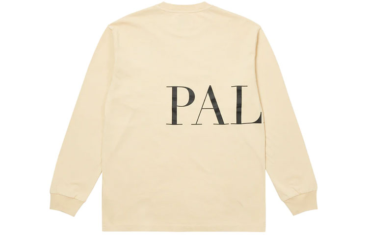 Palace X Calvin Klein SS22 Long Sleeve Shirt 'Yellow' P22CKLS005