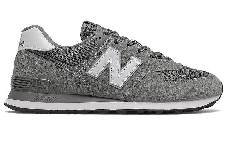 New Balance 574 Shoes Grey/White ML574EG2