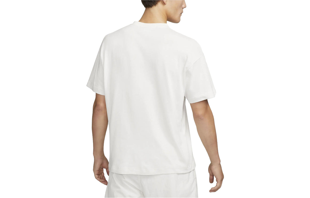 Nike Solo Swoosh Short Sleeve Knit Top 'White' DA0321-030