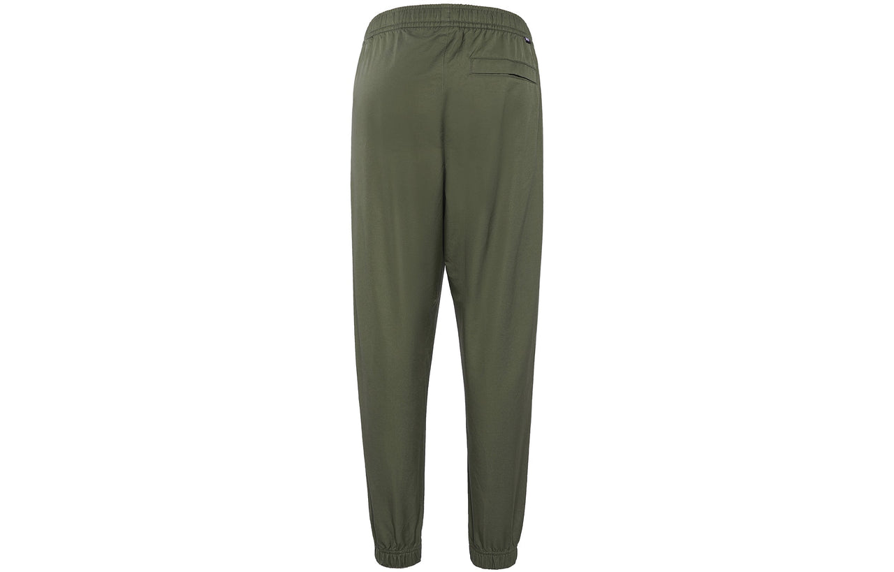 Men's Nike Solid Color Straight Bundle Feet Long Pants/Trousers Sports Pants/Trousers/Joggers Olive DD5311-222