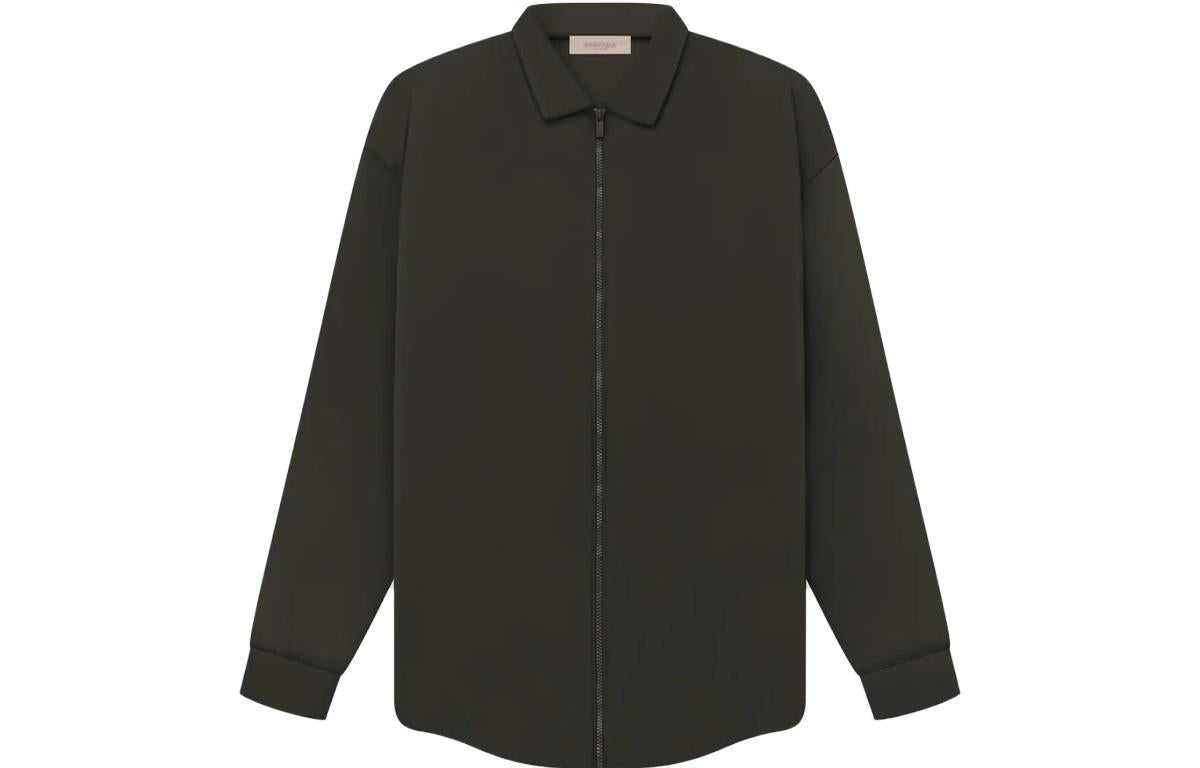 Fear of God Essentials SS23 Filled Nylon Jacket 'Off-Black' FOG-SS23-070