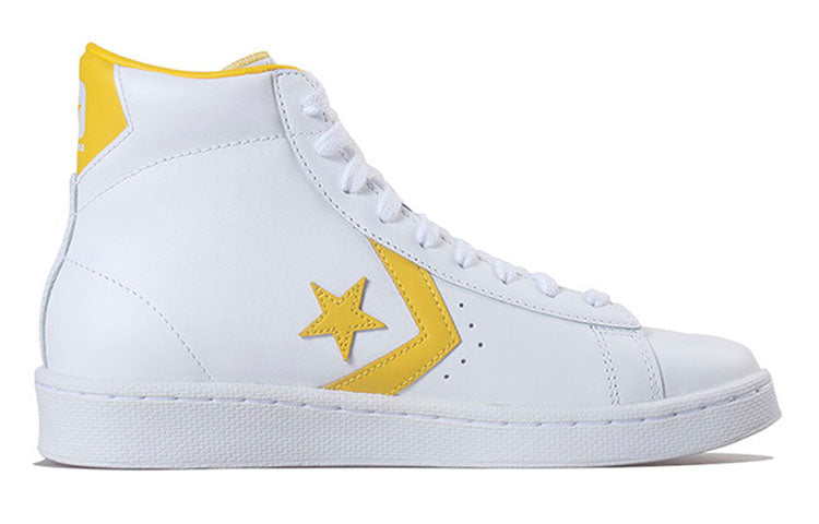 Converse Pro Leather High 'White Amarillo' 166812C