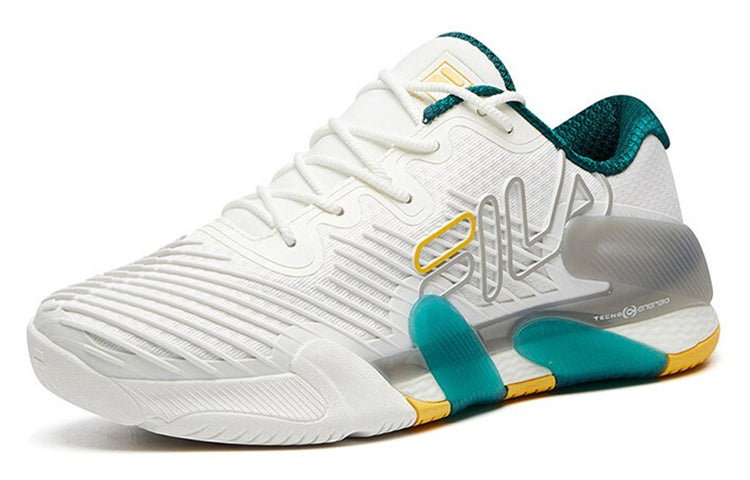 (WMNS) FILA Athletics Low Top 'White Teal Blue' A12W112302FBB