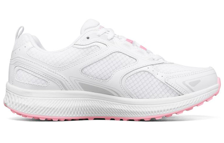 (WMNS) Skechers Go Run Consistent 'White Pink' 128075-WPK