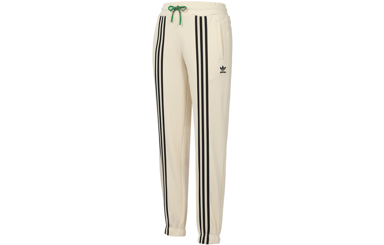 (WMNS) adidas Adicolor 70s 3-Stripes Sweatpants 'Beige' IK7853