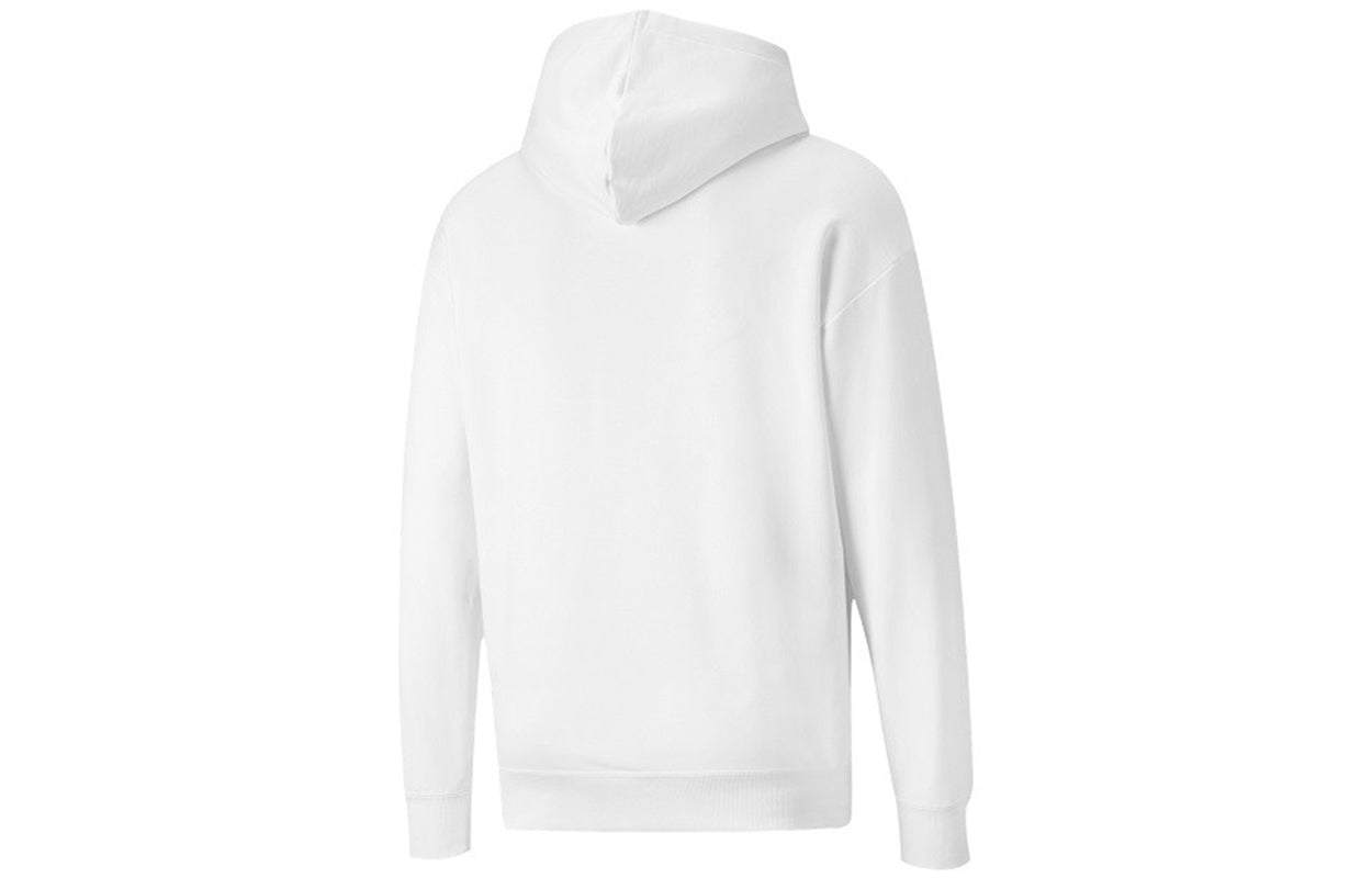 PUMA Club Graphic Living Series Funny Printing Knit Sports White 533198-02