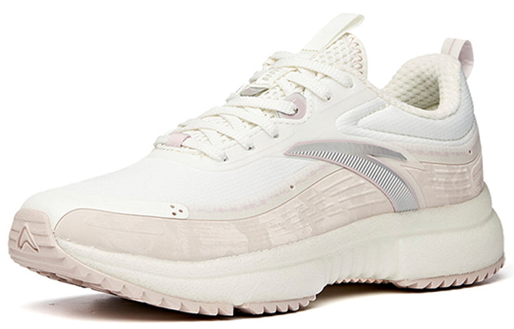 (WMNS) ANTA Running Series Sneakers Trail 'White Grey' 122045520-4