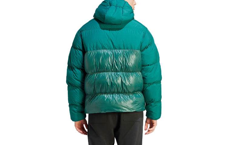 adidas originals Adicolor Down Regen Hooded Puffer Jacket 'Green' IL2566