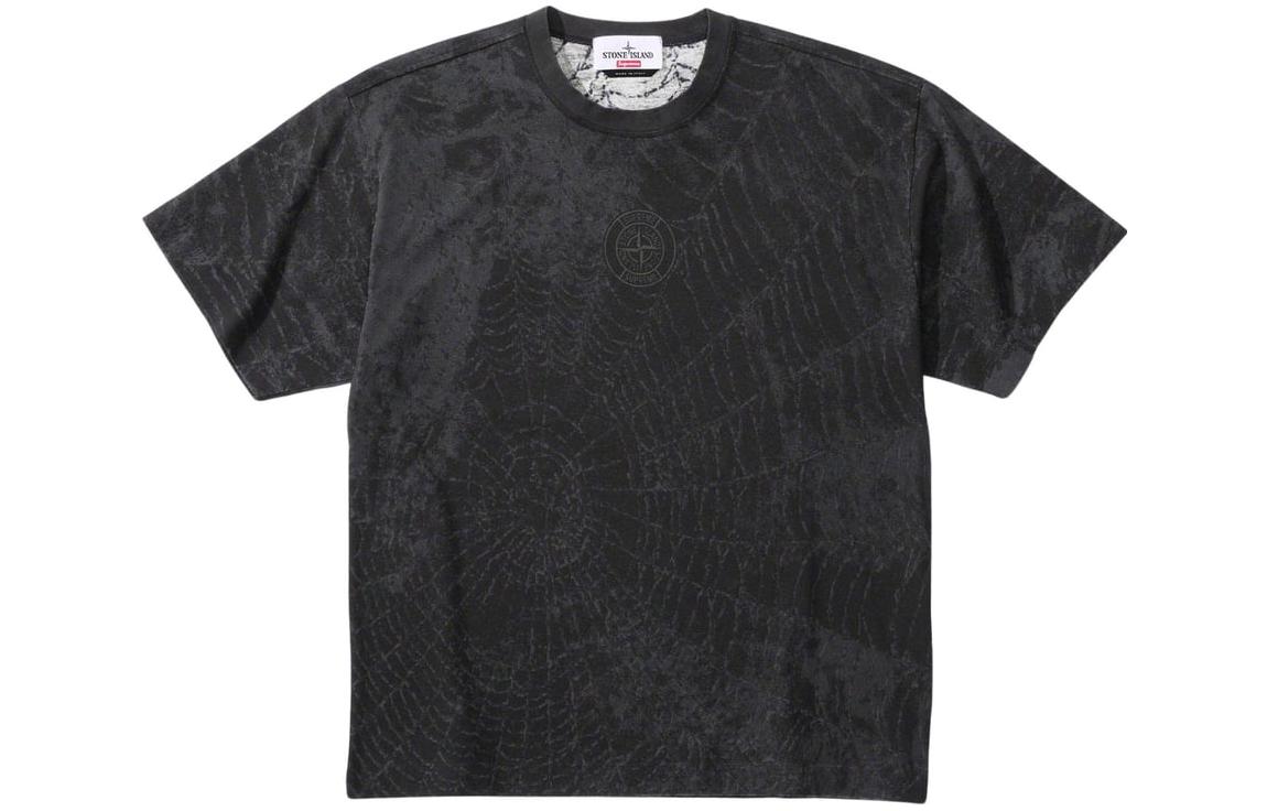 Supreme x STONE ISLAND FW23 Week10 T-shirt 'Black' SUP-FW23-168