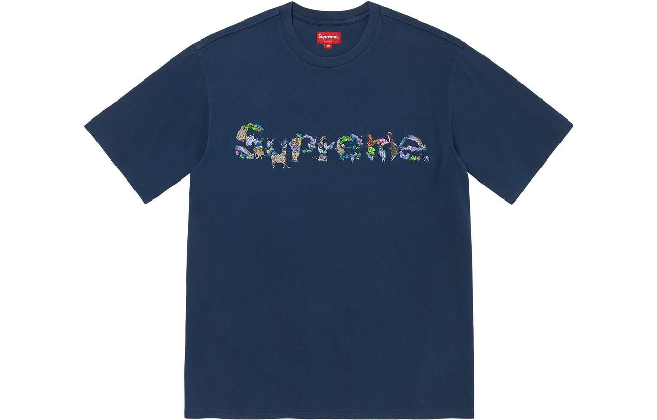Supreme SS23 Week12 Animal Kingdom T-shirt 'Navy' SUP-SS23-212