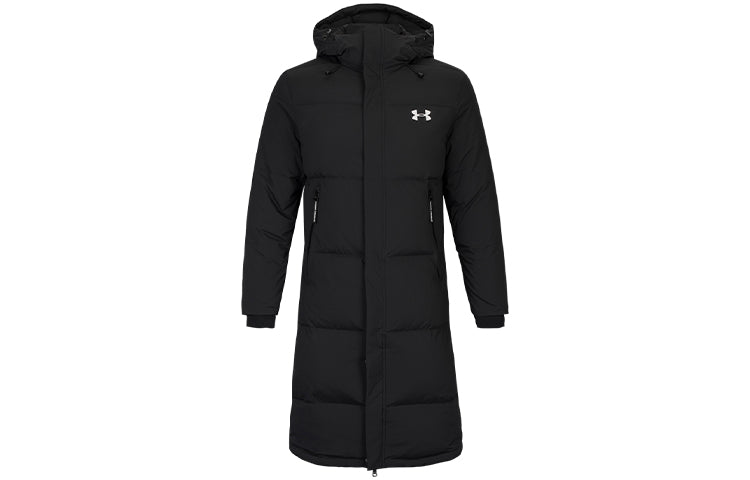 Under Armour Long Down Bench Coat 'Black' 1345057-001