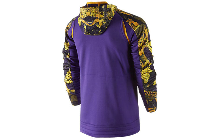 Nike snake pattern Logo Pattern Hooded Jacket Purple 641196-547