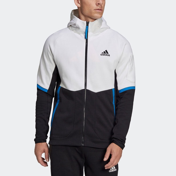 adidas Casual Sports Hooded Jacket Colorblock HC5490