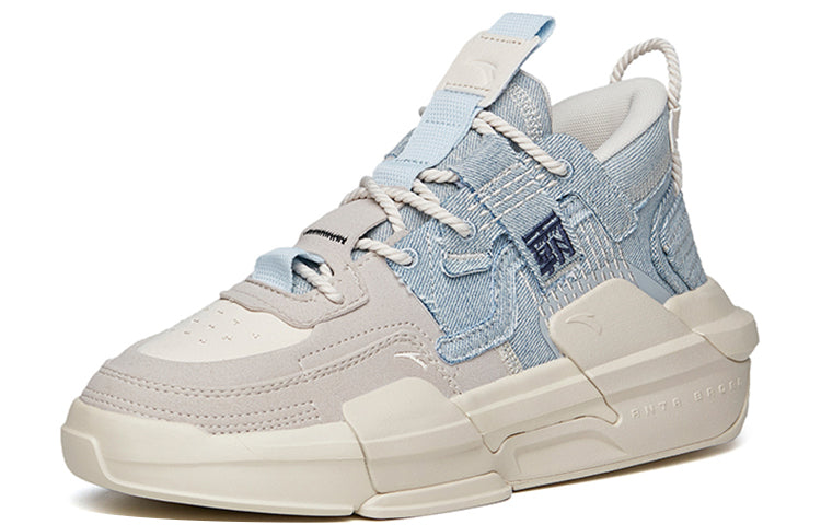 ANTA Shock The Game 3 Low 'Grey Blue' 112218084-7