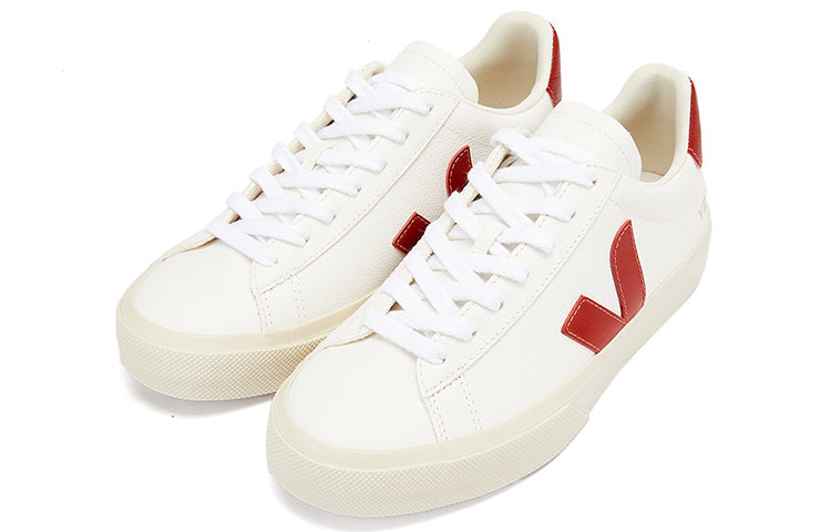 Veja Campo Lace-Up 'White Red' CP052615