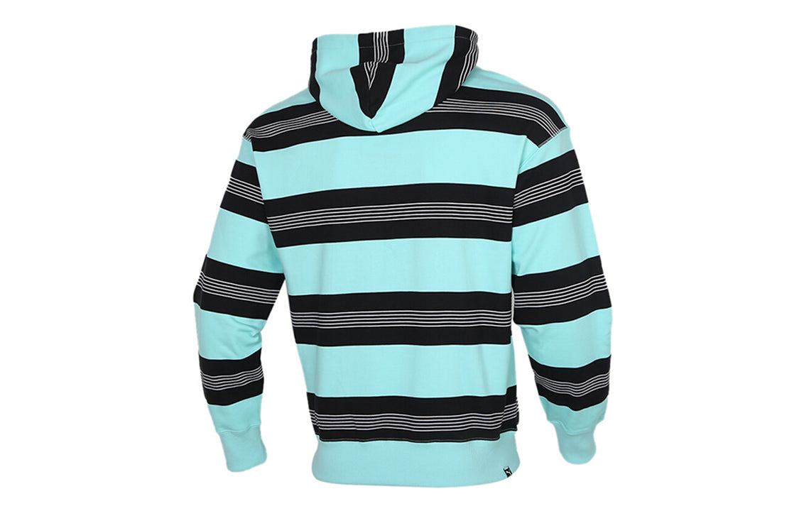 PUMA Downtown Striped Hoodie 'Blue White Black' 599188-33