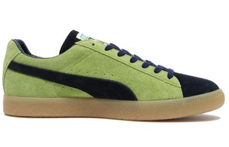 PUMA Suede Vtg Mij Jasmine Green Casual Skateboarding Shoes Black Brown 388132-01