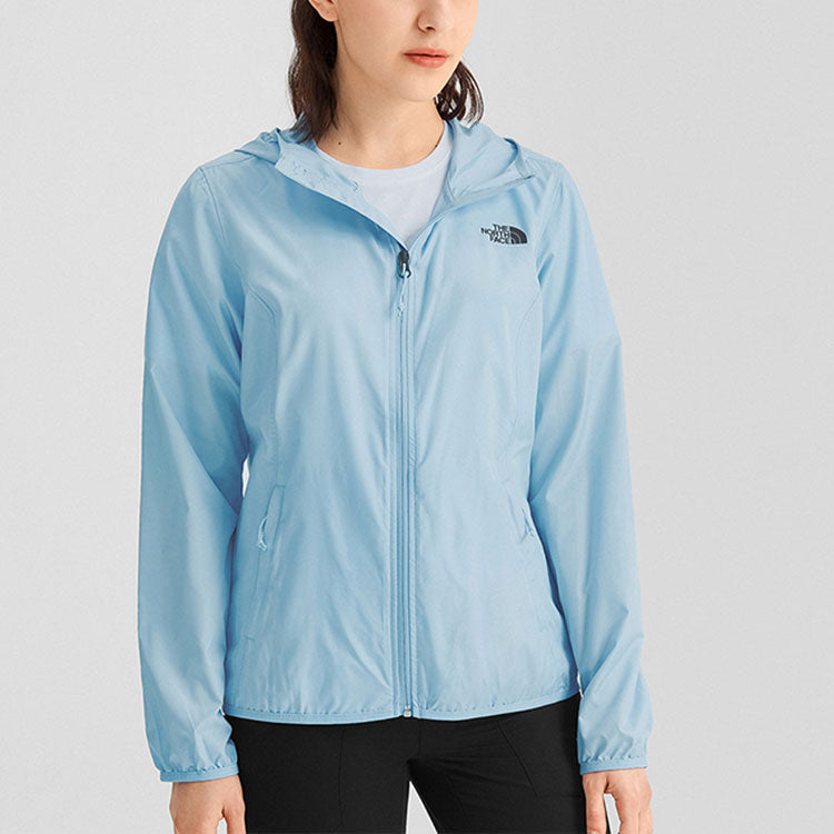 (WMNS) THE NORTH FACE SS22 Rain Jacket 'Blue' NF0A4NEJ-3R3