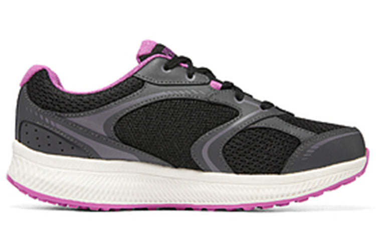 (WMNS) Skechers Go Run Consistent 'Black Purple' 128280-BKPR