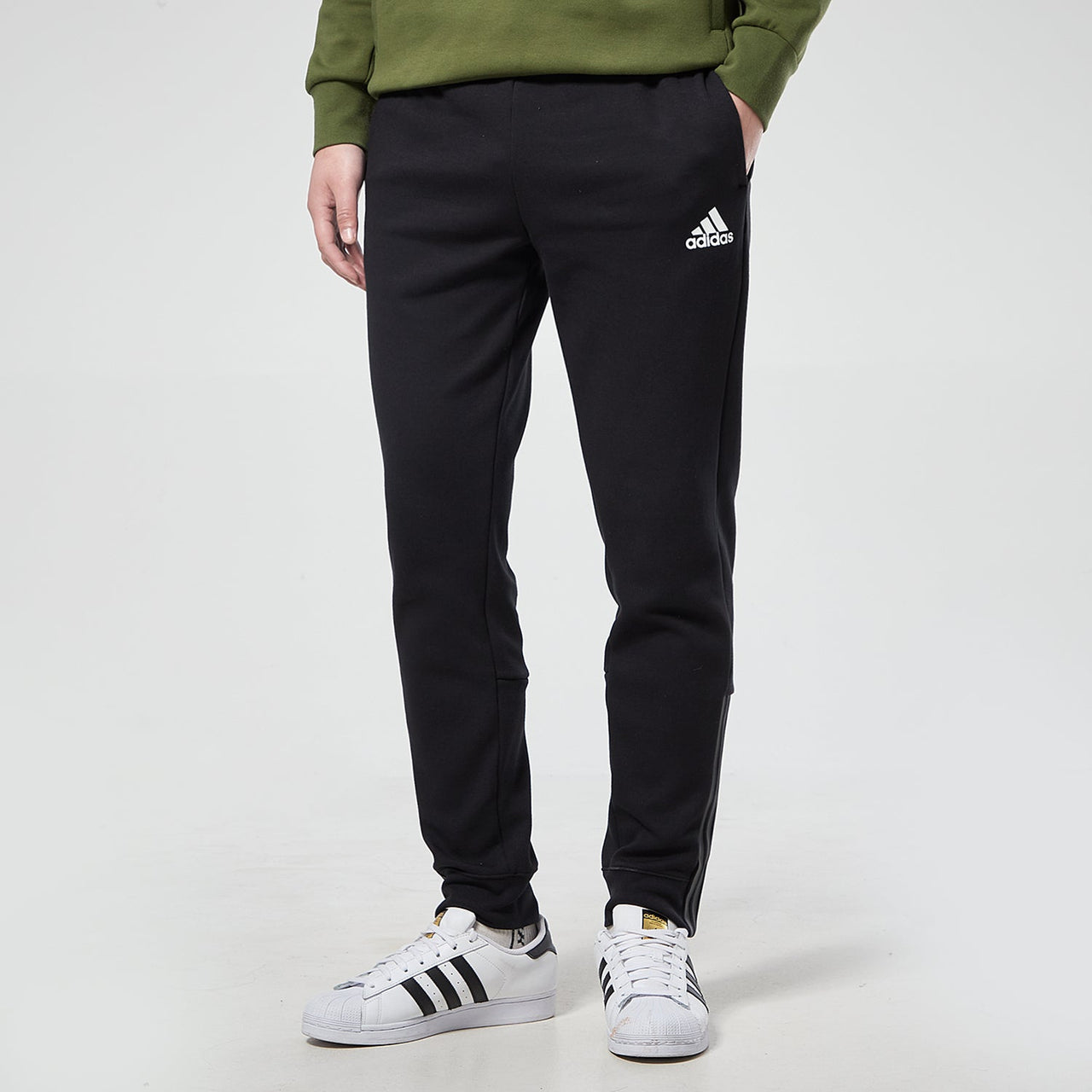 adidas M Dk Pt Drawstring Slim Fit Sports Pants Black GP8609