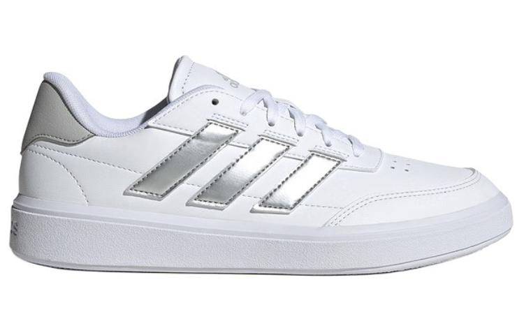 (WMNS) adidas Courtblock Shoes 'White Silver' IF6465