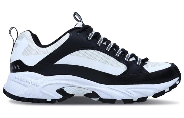 Skechers Stamina Running Shoes 'White Black' 666030-WBK