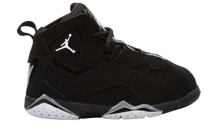 (TD) Air Jordan 7 true flight 'Black Silver' 343797-010