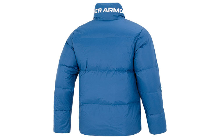 Under Armour Logo Puffer Jacket 'Blue' 1375449-437