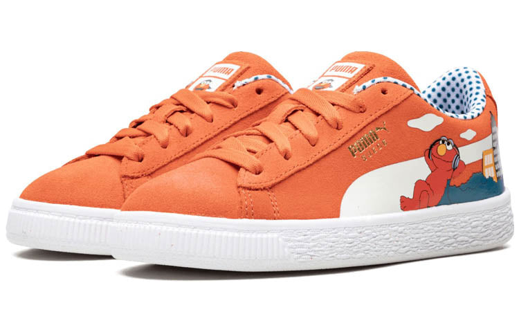 (PS) PUMA Suede Sesame Street 50 'Sesame Street - Elmo' 368924-02