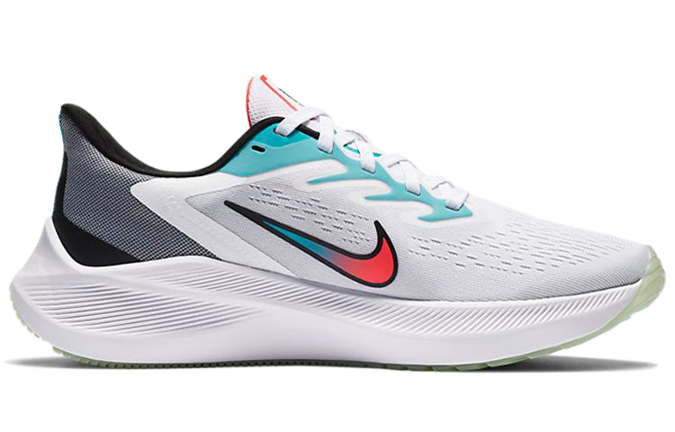 (WMNS) Nike Air Zoom Winflo 7 'White Flash Crimson' CJ0302-102