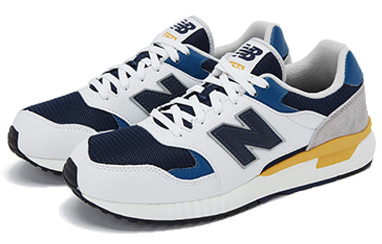 New Balance 574 White/Yellow/Blue ML570ATS