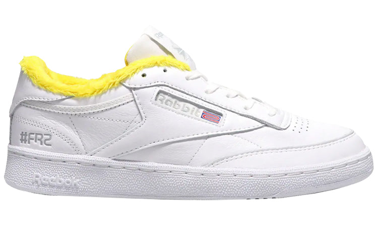 Reebok atmos x #FR2 x Club C 85 'White Yellow' GZ4036
