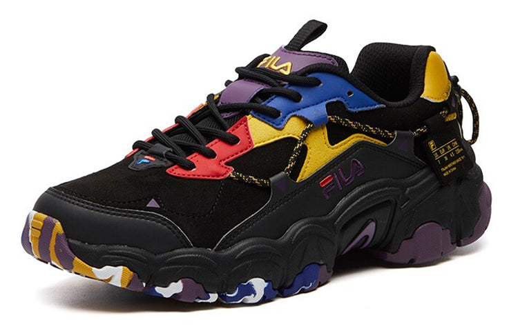 (WMNS) Fila Fusion Fluid 'Black Orange' T12W115205FBL