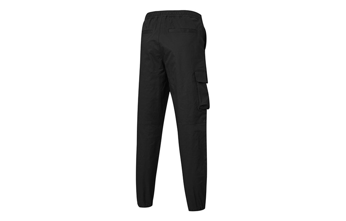 PUMA Outdoor Adventure Cargo Logo Pants 'Black White' 532189-01