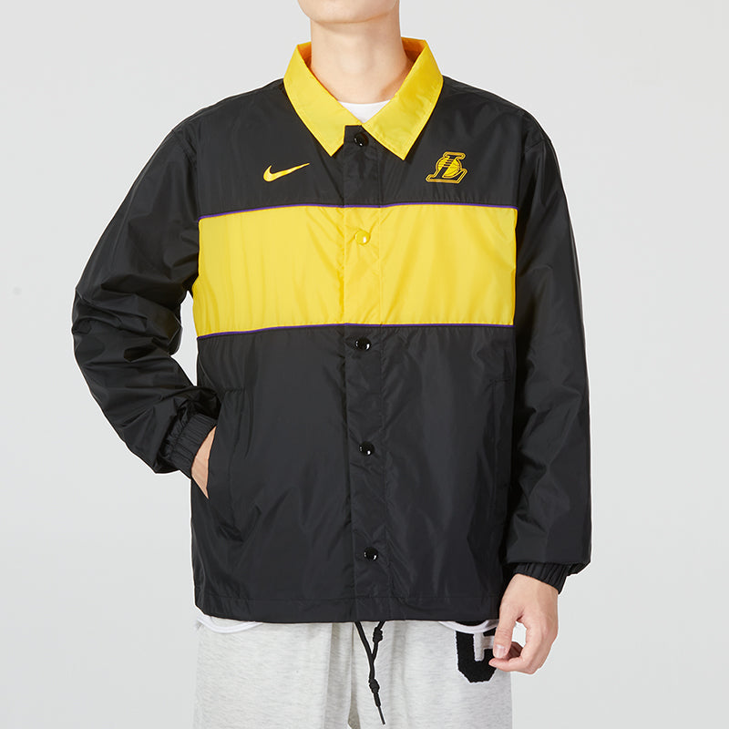Nike NBA Lakers coach jacket 'Black' DR2338-010