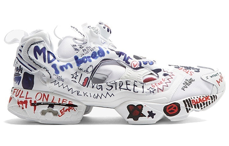 Reebok Vetements x InstaPump Fury 'Graffiti - White' BS7031