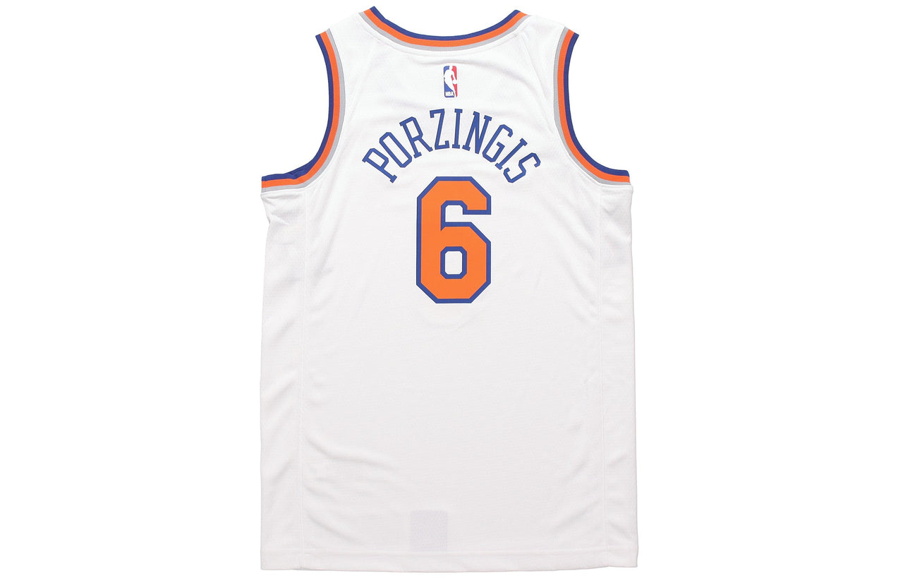 Men's Nike Knicks Home White Jersey 864435-100