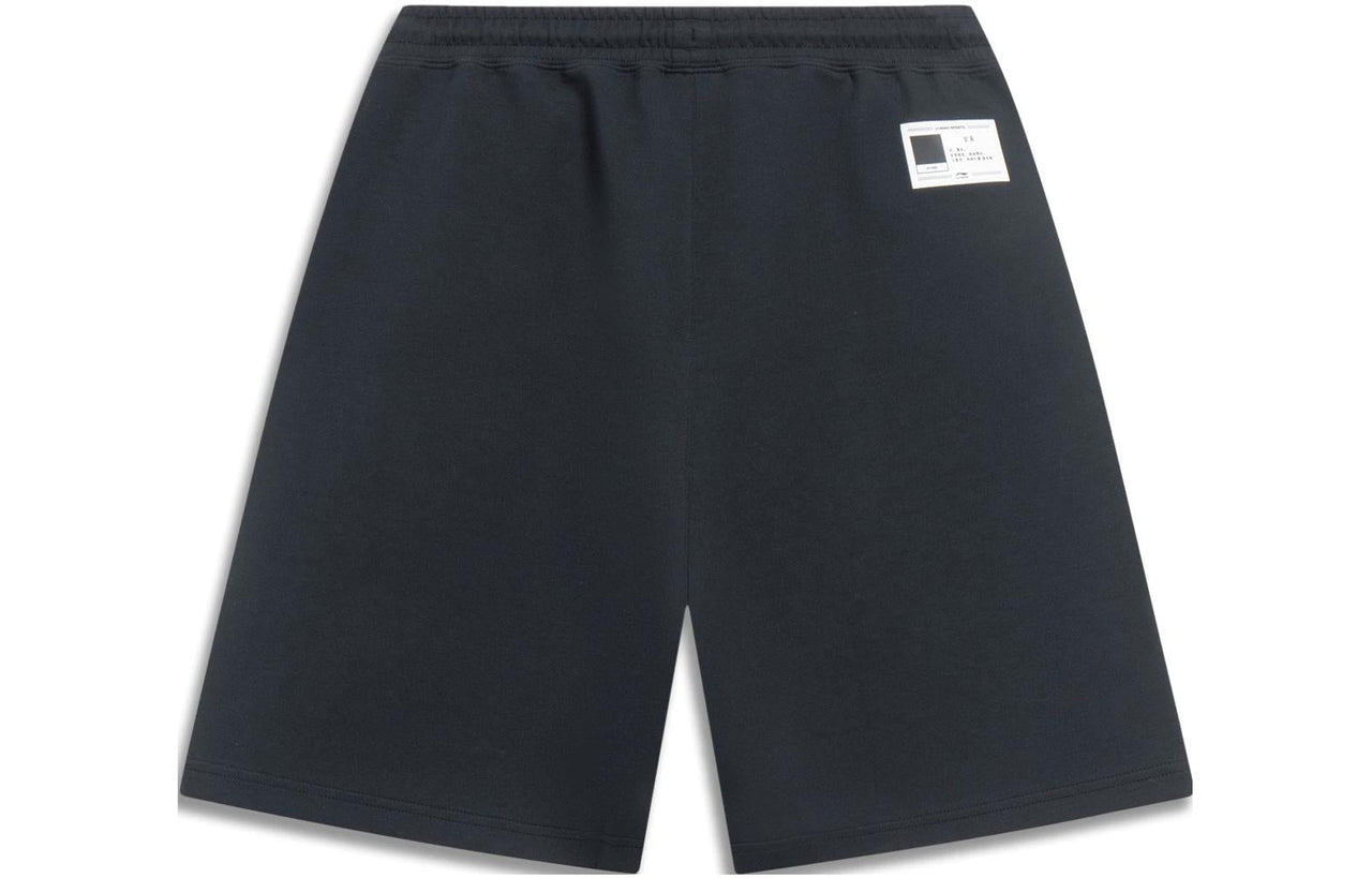 Li-Ning Chinese Color Label Logo Shorts 'Black' AKST079-5