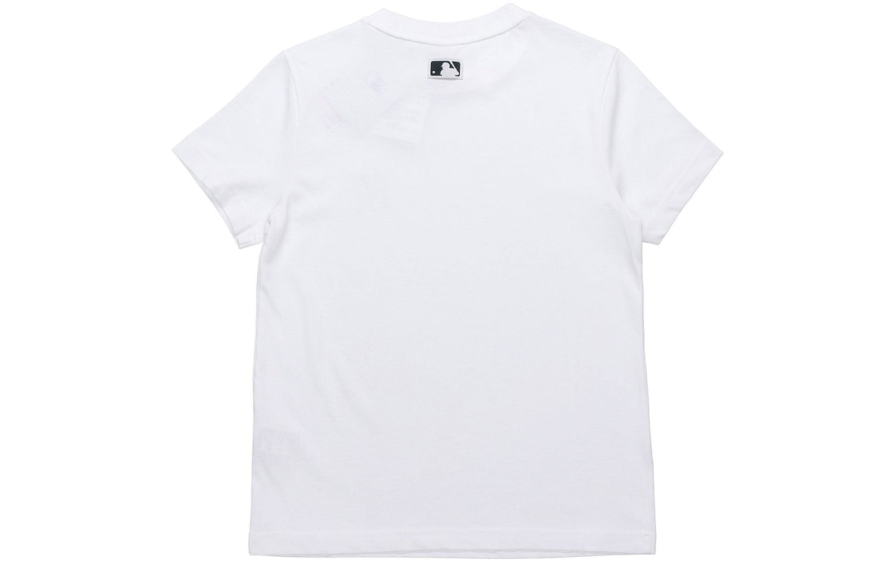 MLB Unisex New York Yankees Logo Tee White 31TS10031-50W