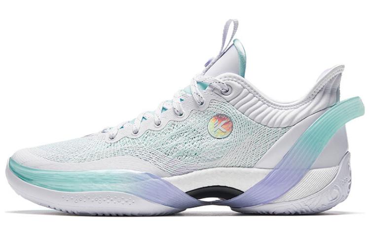 (WMNS) ANTA Three-Pointer Rain 1 'White Teal Green Purple' 922411102S-1