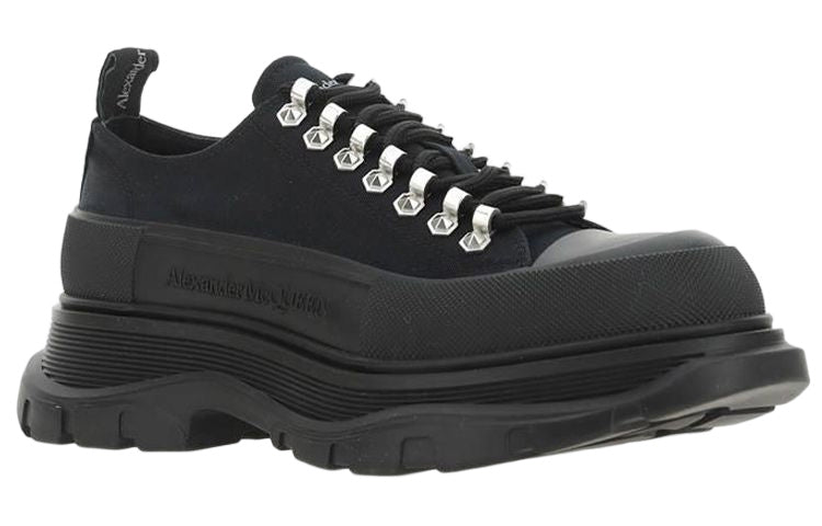 Alexander McQueen Tread Slick Sneakers 'Black' 735817W4MV11081