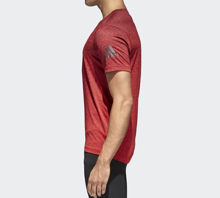 adidas FreeLift gradi Training Sports Short Sleeve Red CW3438