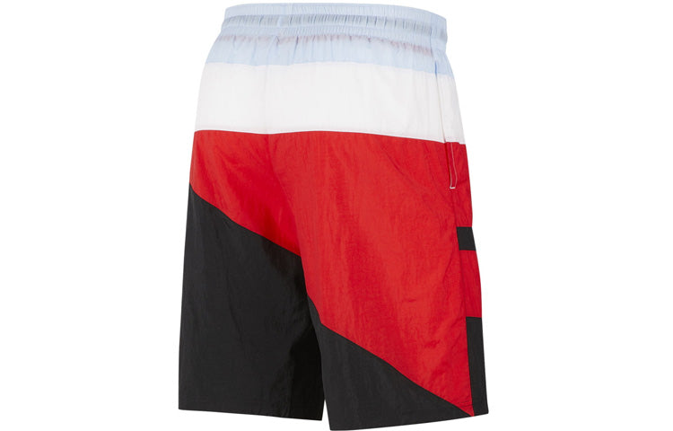 Nike Flight Contrasting Colors Sports Shorts Black Red Blue Blackredblue BV9413-011