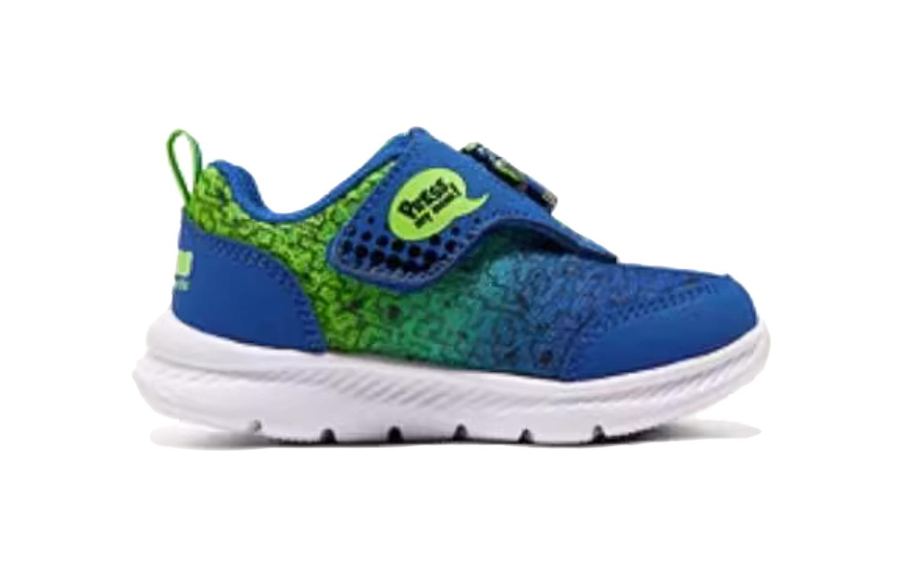 (TD) Skechers Comfy Flex 2.0 'Blue Lime' 401512N-BLLM