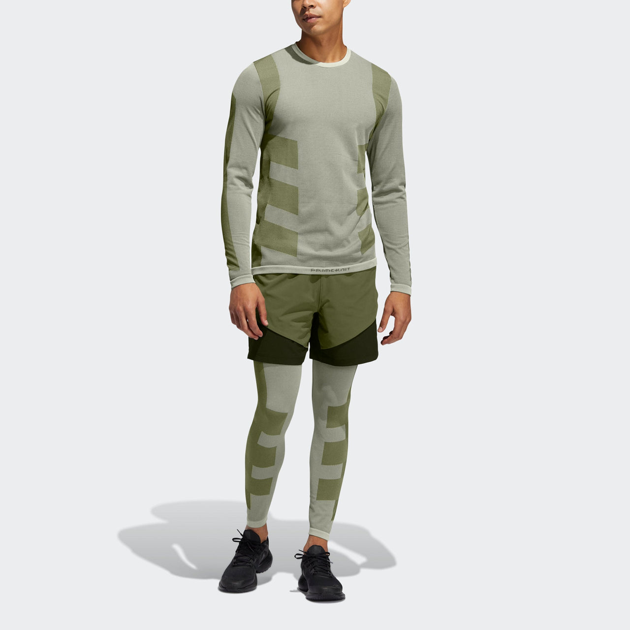 adidas Stu Tech Short Training Sports Colorblock Shorts Green GP6163