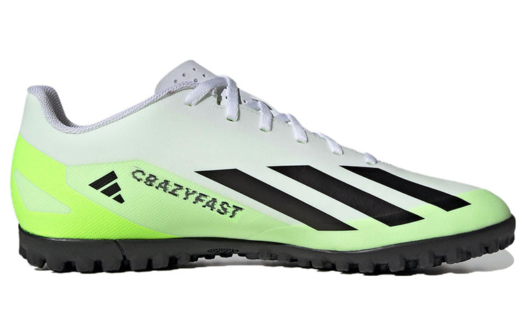 adidas X Crazyfast.4 TF 'White Lucid Lemon Black' IE1583