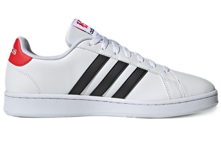 adidas neo Grand Court 'White Black Red' FV6101