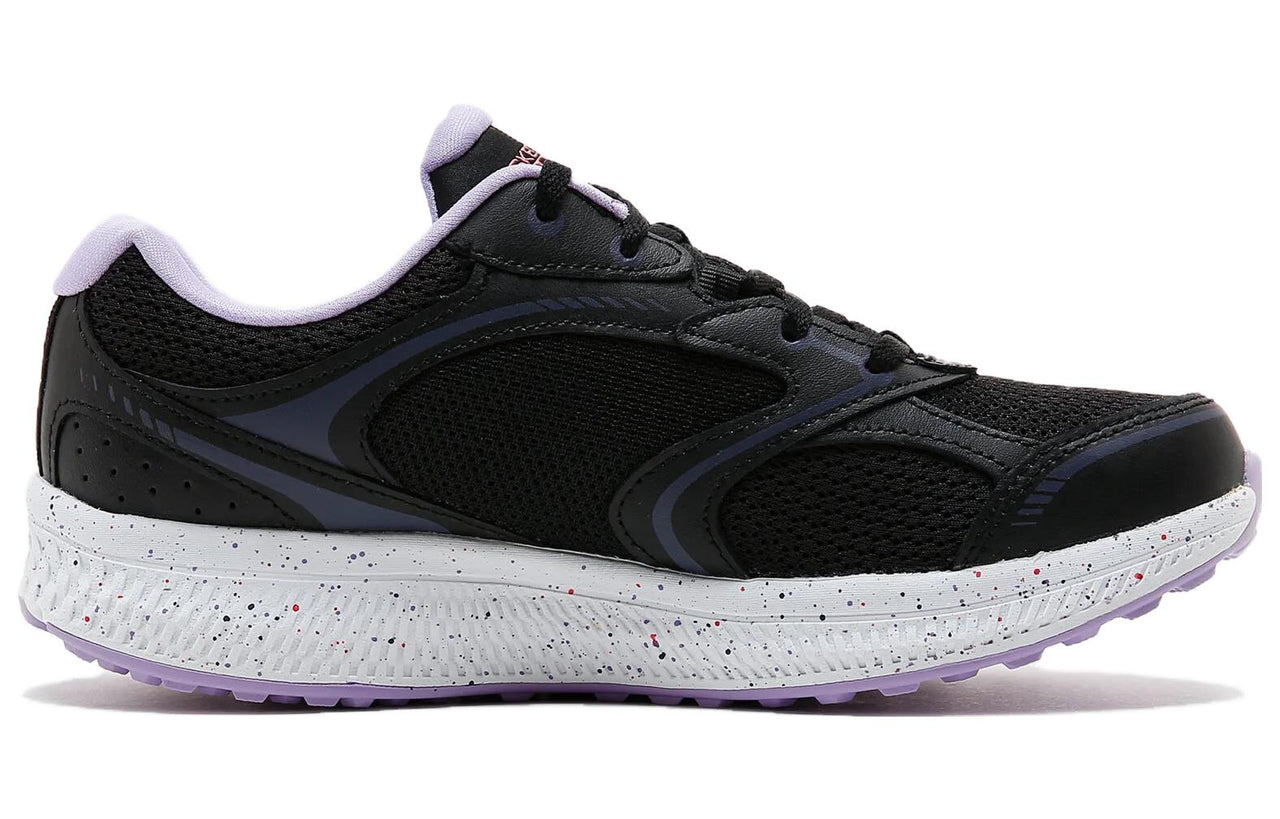 (WMNS) Skechers Go Run Consistent Vivid Horizon 'Black Purple' 128285-BKLV