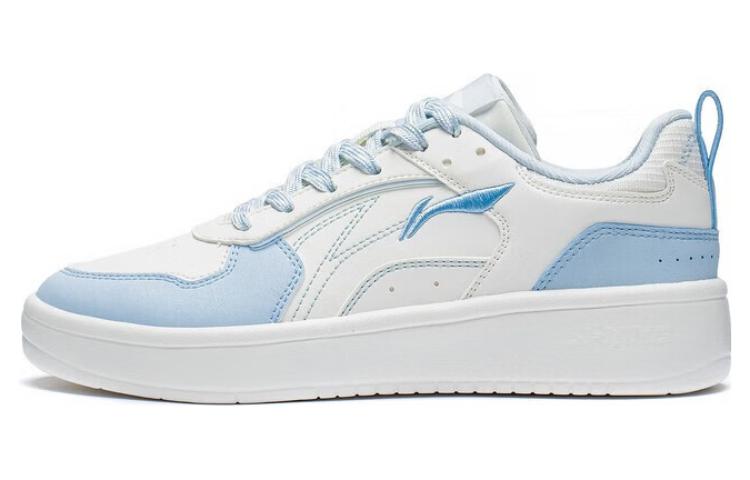 (WMNS) Li-Ning Xingchuan Skate Sneakers 'White Blue' AGCT148-4